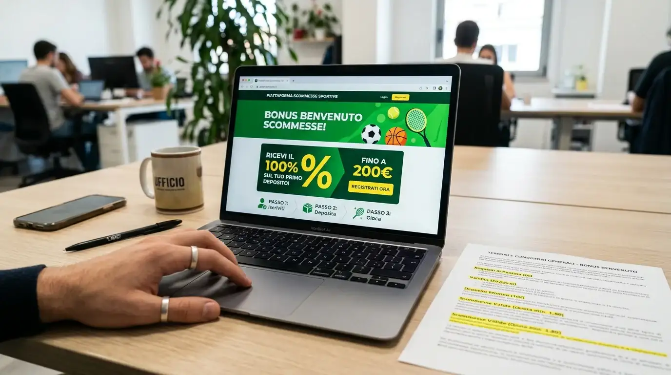 Promozioni e bonus di benvenuto sui siti di scommesse sportive