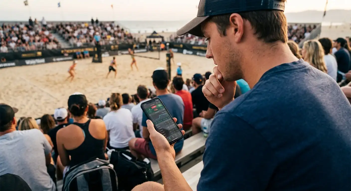 Confronto tra mercati pre-match e mercati live nel beach volley