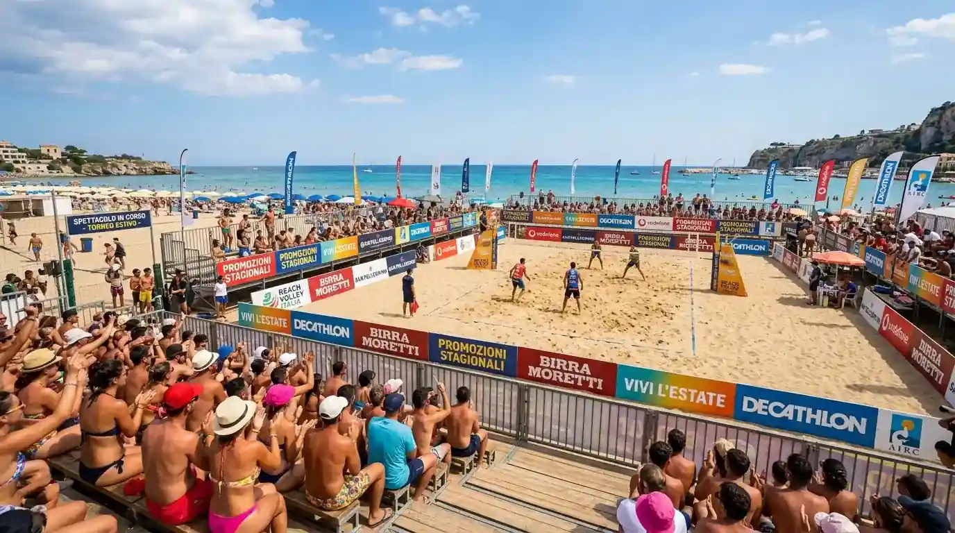 Promozioni stagionali legate ai tornei di beach volley