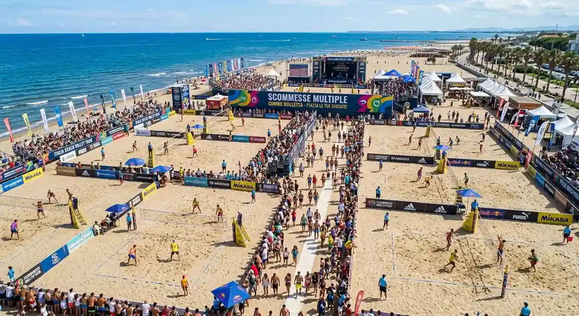 Scommesse multiple e combo nel palinsesto beach volley